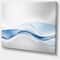 Designart - 3D Wave of Water Splash - Abstract Canvas art print